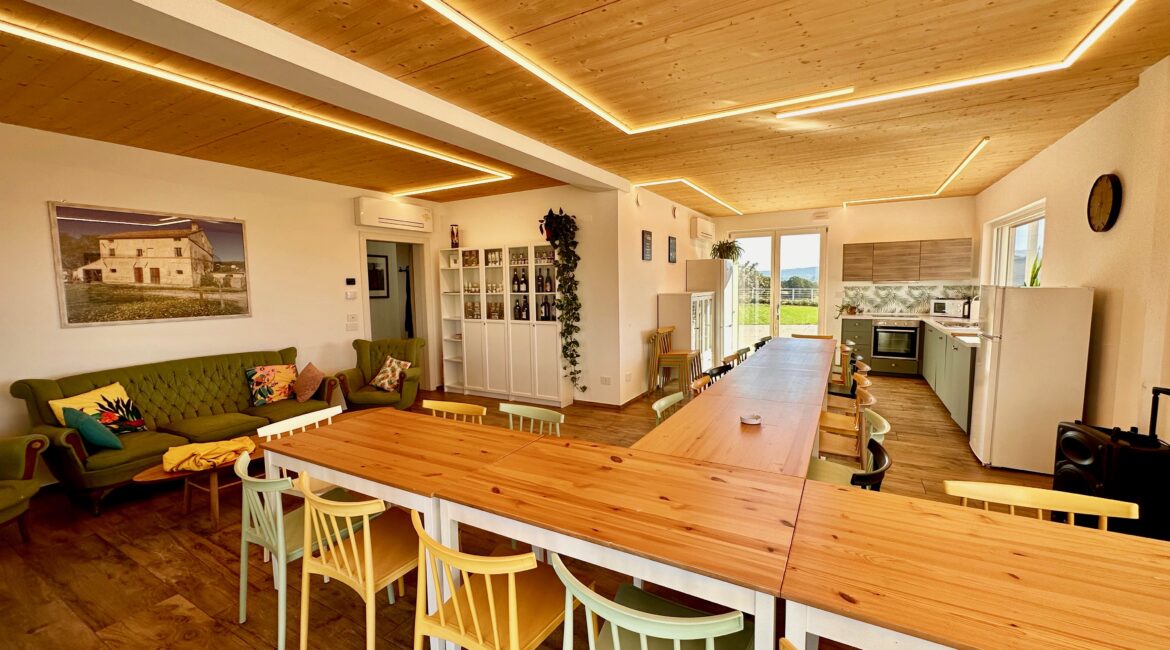 Sala e Cucine panoramica